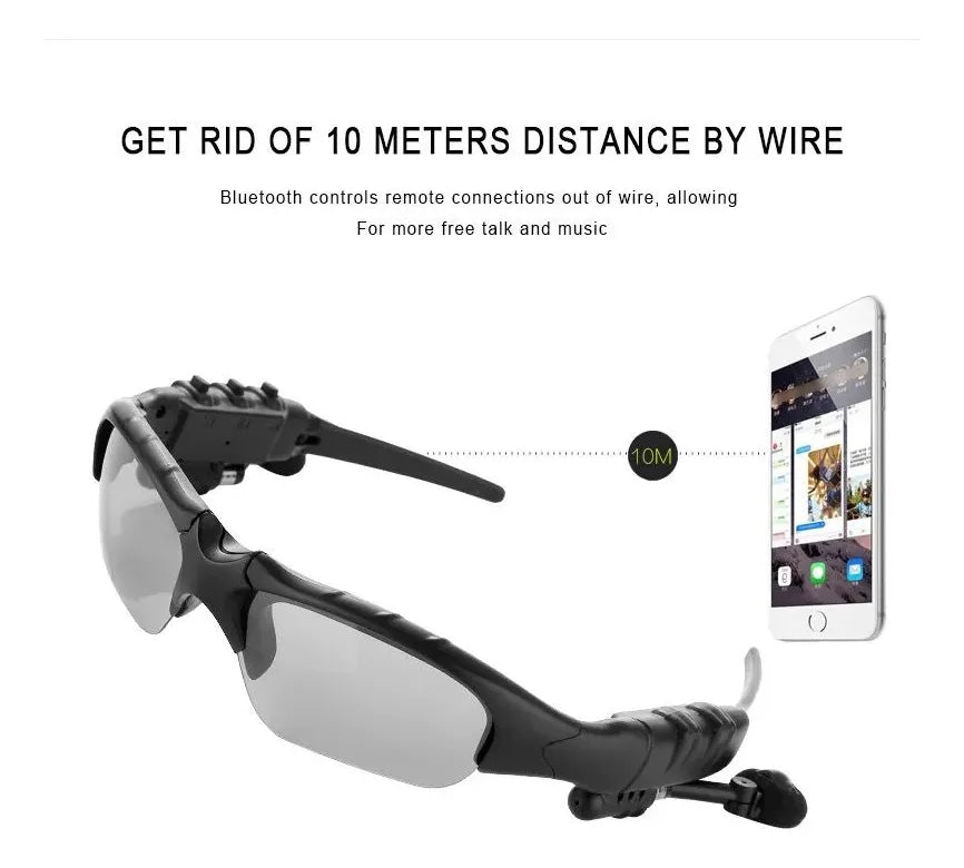 🕶️ Lentes de Sol con Audífonos Bluetooth
